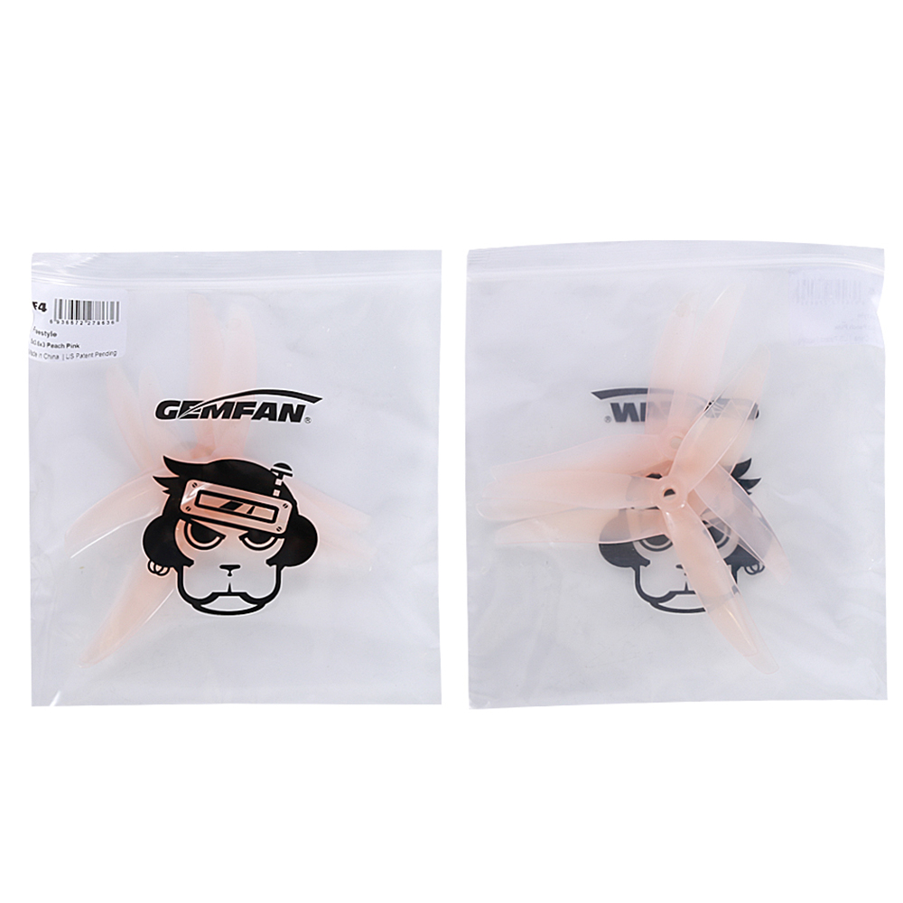 2PairsGemfanFreestyle351Inch3-bladesPropeller5mmHoleCWCCWforFPVRacingRCDrone-1853539-10