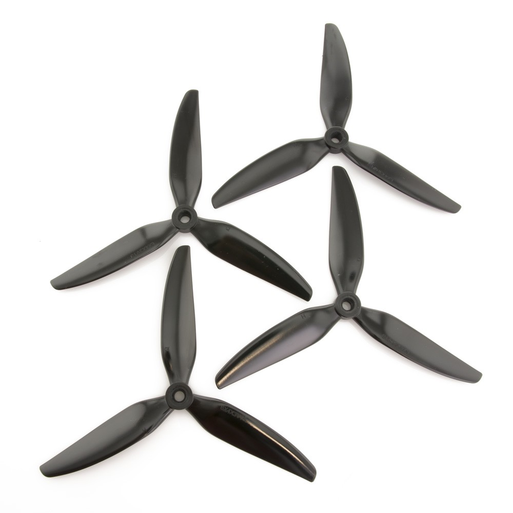 2PairsHQPropDP6X4X3V1SDurable60406x46Inch3-BladePropellerforRCDroneFPVRacing-1539443-1