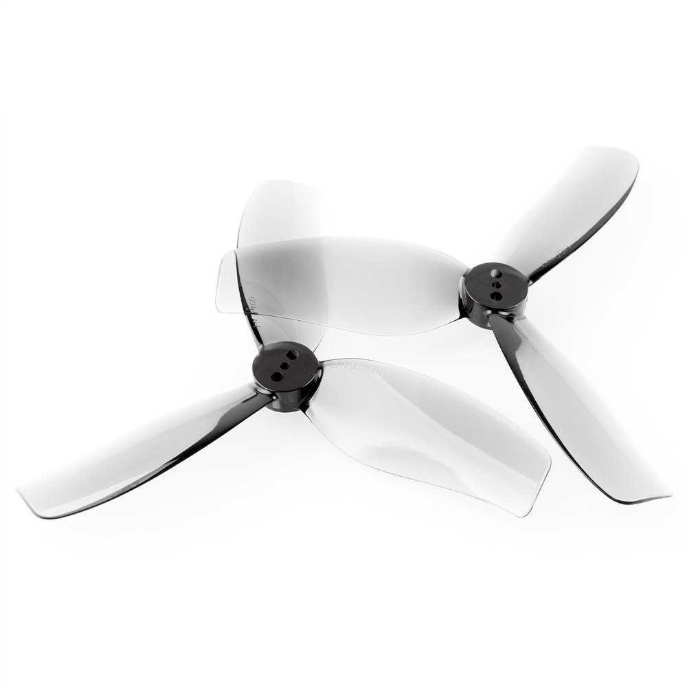 2PairsHQPropDuctT90MMX390mm3-BladePropellerPolyCarbonateforCineWhoopRCDroneFPVRacing-1965405-2