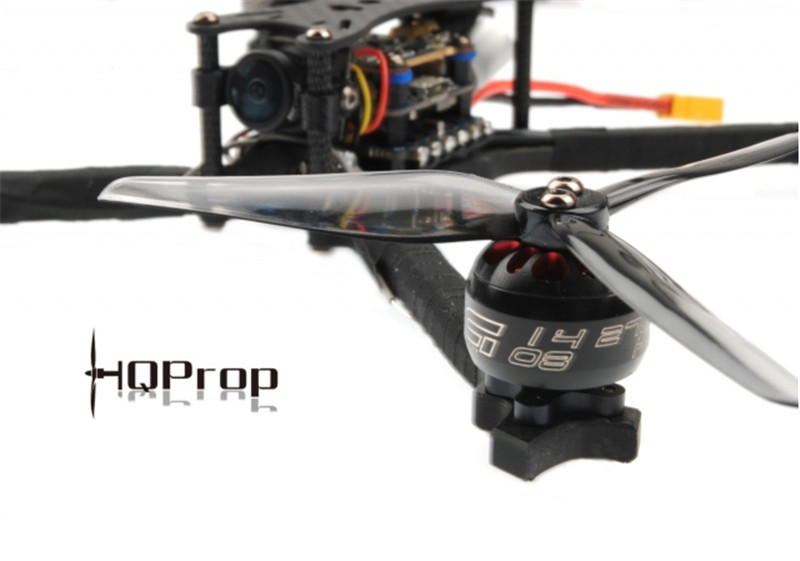 2PairsHQpropDurablePropT4X2X340204Inch3-BladePropellerGrey2CW2CCWPolyCarbonateforFPVRacingRCDrone-1685168-2