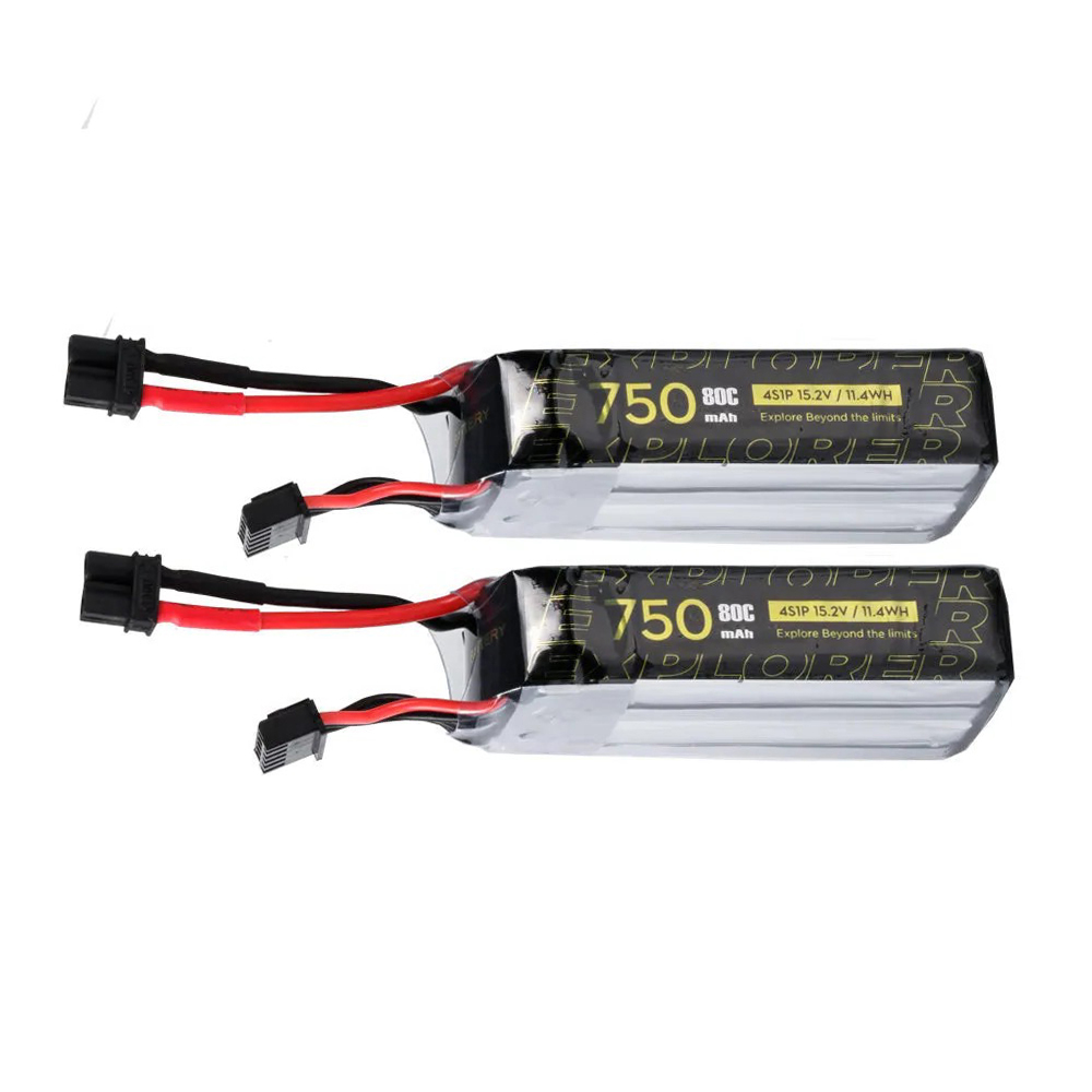 2PcsFlywooExplorer152V750mAh80C4SHV80CLipoBatteryXT30Plug-2009195-1