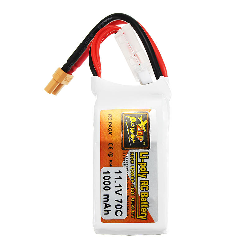 2PcsZOPPower111V1000mAh70C3SLipoBatteryXT30Plug-1642546-4