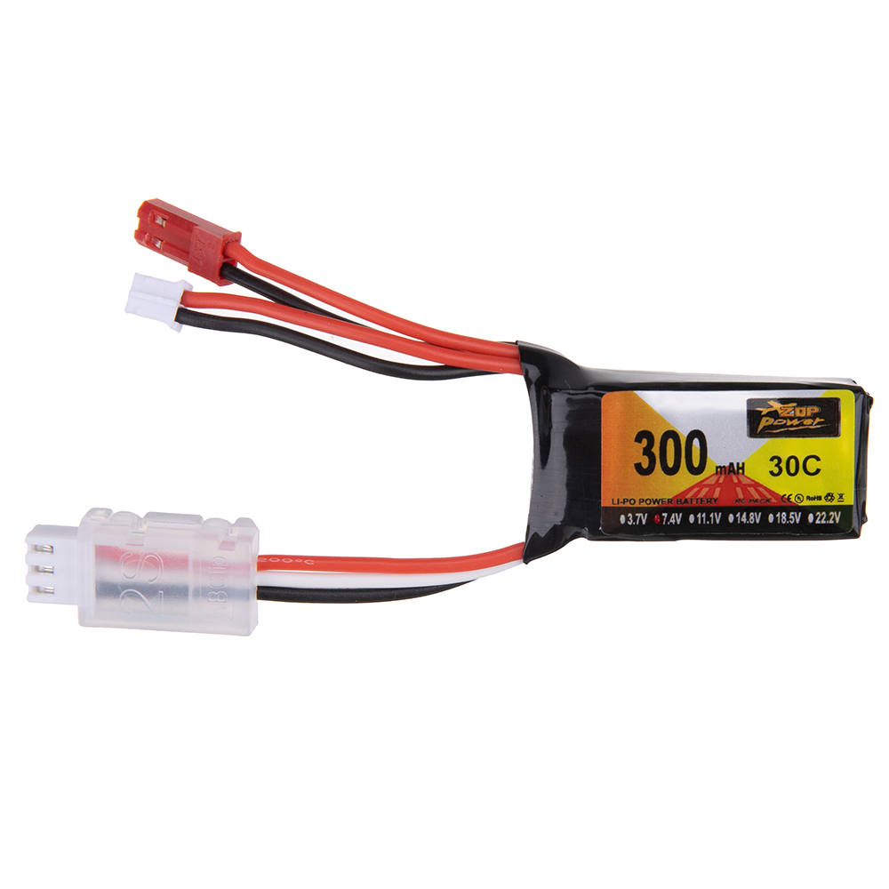 2PcsZOPPower74V300mAh30C2SLiPoBatteryPH20PlugforRCDrone-1978413-6