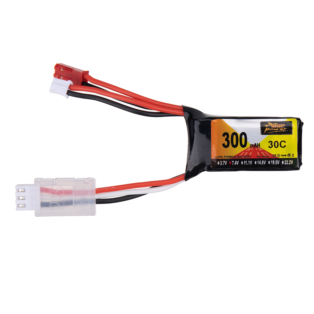 2PcsZOPPower74V300mAh30C2SLiPoBatteryPH20PlugforRCDrone-1978413-9