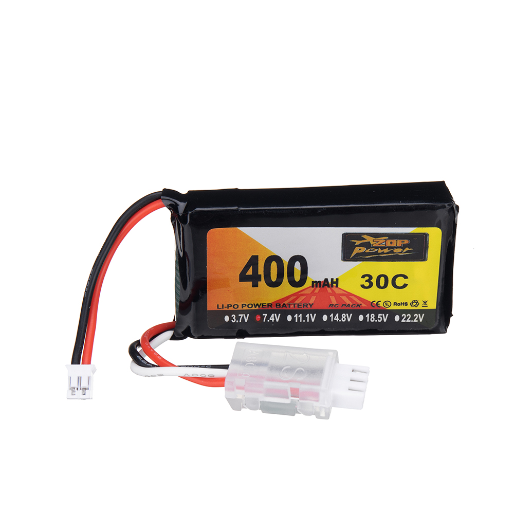 2PcsZOPPower74V400mAh30C2SLiPoBatteryPH20PlugforRCDrone-1978407-4