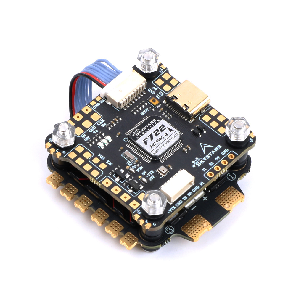 305X305mmSkystarsF7HDPro4MPU600FlightControllerwith5V10VBECKM6565ABL_32128KF44in1ESCStackforRCFPVRac-2005935-1