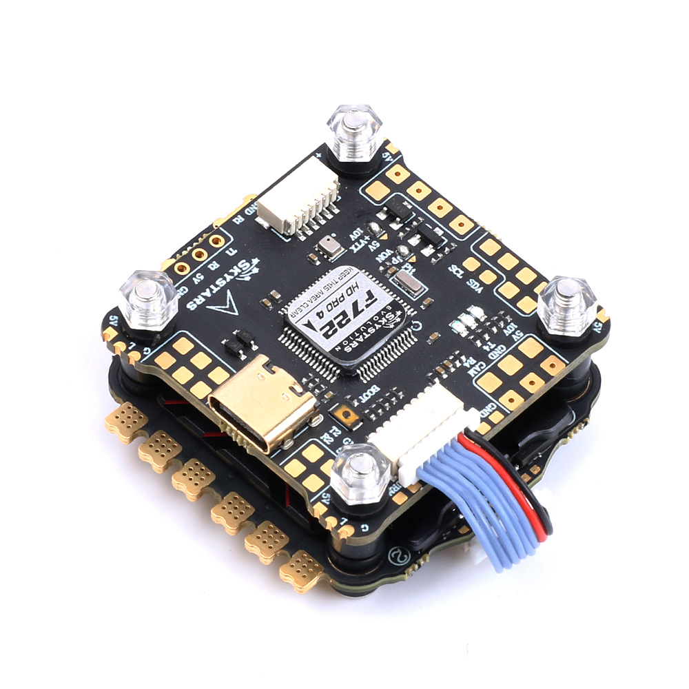 305X305mmSkystarsF7HDPro4MPU600FlightControllerwith5V10VBECKM6565ABL_32128KF44in1ESCStackforRCFPVRac-2005935-2