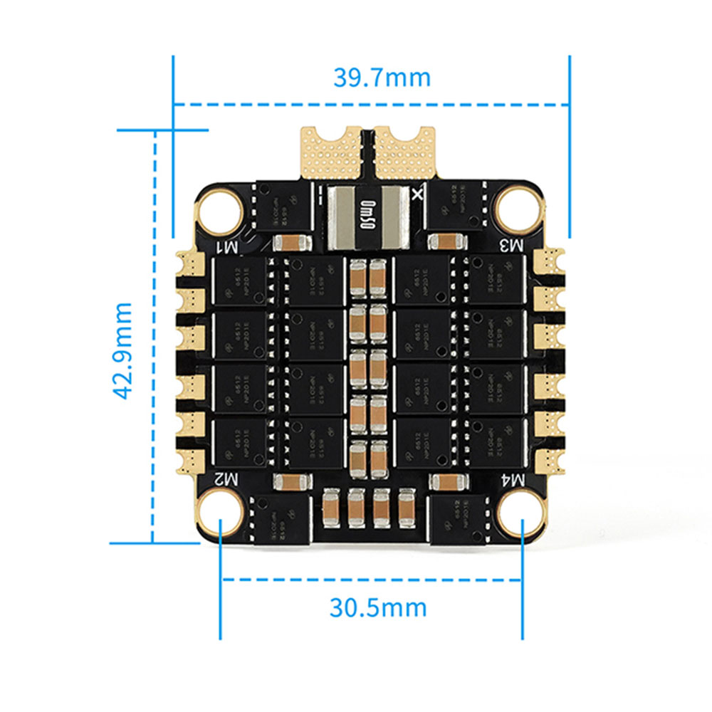 305x305mmGEPRCGEPBLS50A3-6SBLHeli_S4In1BrushlessESCDShot600forFPVRCRacingDrones-2003382-5