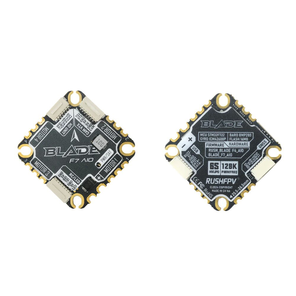 305x305mmRUSHFPVBLADEF745AAIOFlightControllerBlackboxBLHeli_324IN1BrushlessESC3-6SforFPVRCRacingDron-2007293-2