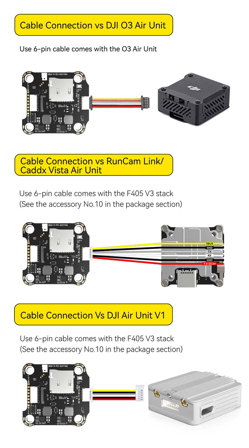 305x305mmSpeedyBeeF405V3BLS60A4In1ESCF4OSDFlightController3-6Swith9V5V33VBECOutputStackforRCDroneFPV-2008622-14