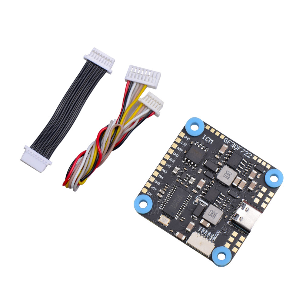 30X30mmJHEMCUGF30F722-ICMF722BaroOSD5V10VDualBECFlightController3-8SforFPVFreestyleHDRCDrone-1981487-4