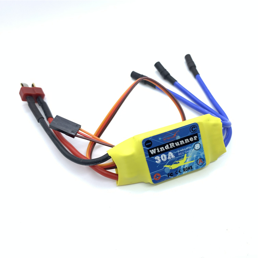 4PCSBrushlessESC30ASpeedControlT-Plugfor2212BrushlessMotorKTSU27RCAirplaneFPVRacingDroneRCCarBoat-1682004-2