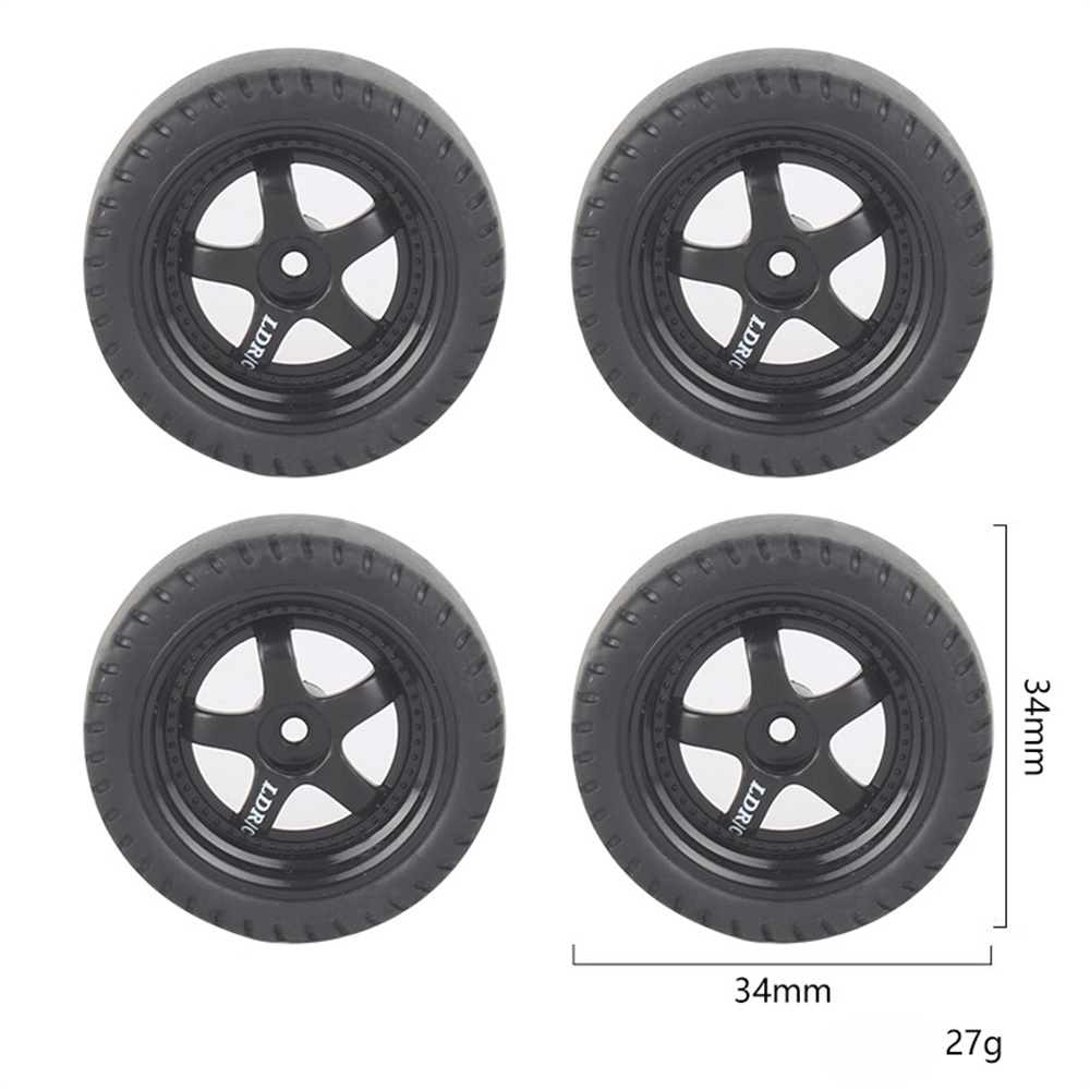 4PCSLDRC180118021803A86A86P118RCCarDriftTiresWheelsRimsVehiclesModelsSparePartsLA0034LA0046-2005090-1