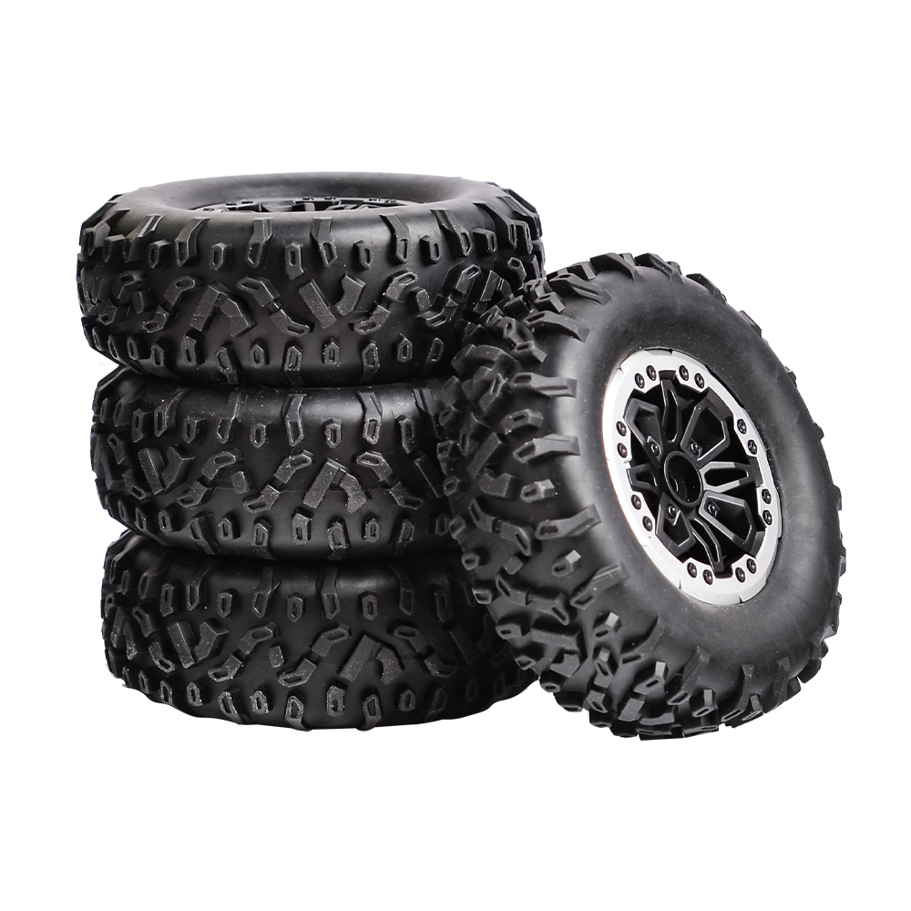 4PCSLDRCRCCarUpgradedPartsSoftTiresWheelsRimsfor12971299WPLB14B24C14C24C34C44MND9091969999SRCCarsVeh-2015624-3
