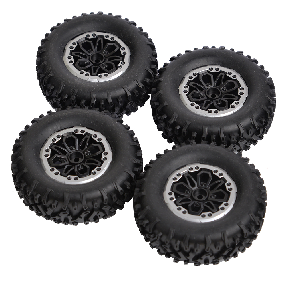 4PCSLDRCRCCarUpgradedPartsSoftTiresWheelsRimsfor12971299WPLB14B24C14C24C34C44MND9091969999SRCCarsVeh-2015624-4