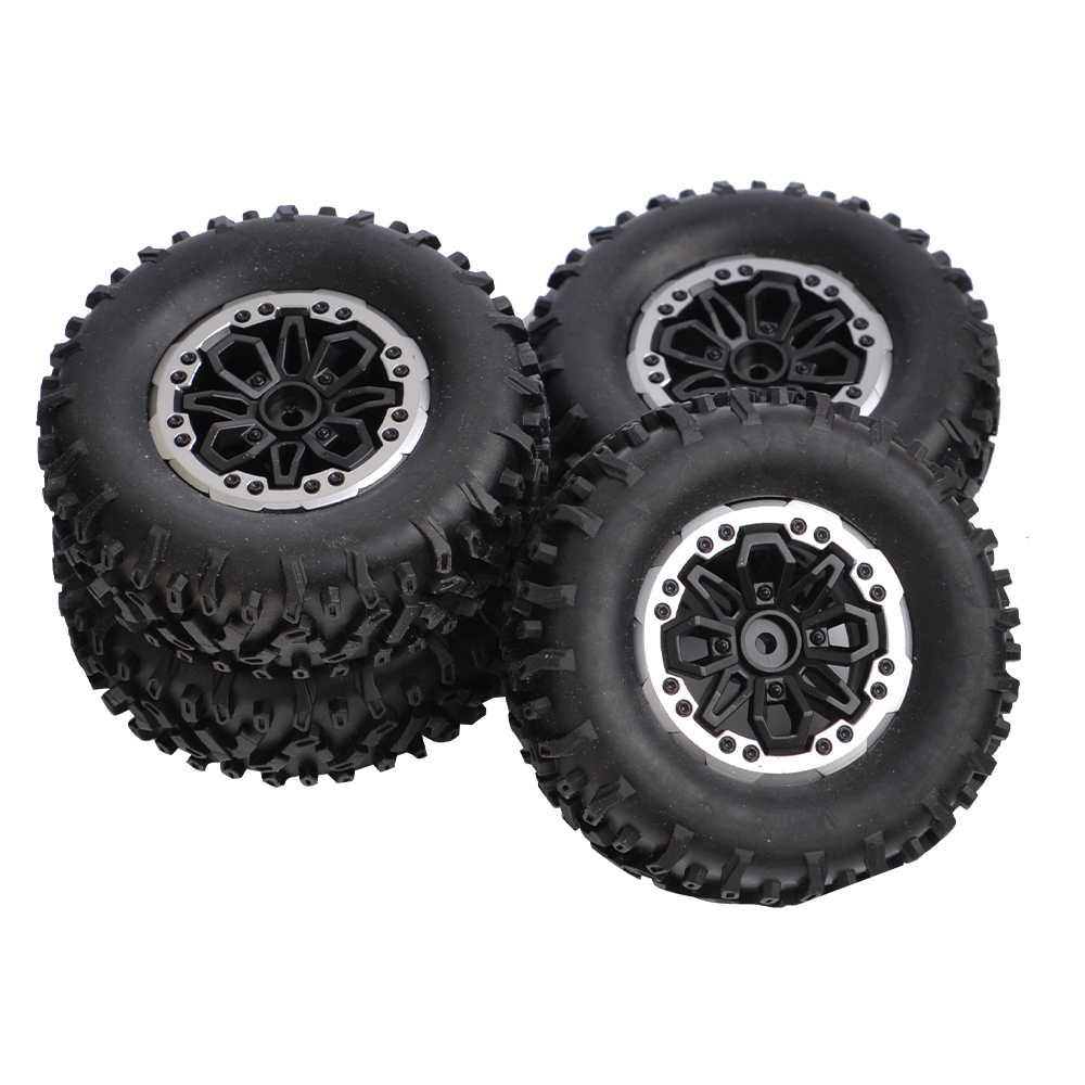 4PCSLDRCRCCarUpgradedPartsSoftTiresWheelsRimsfor12971299WPLB14B24C14C24C34C44MND9091969999SRCCarsVeh-2015624-5