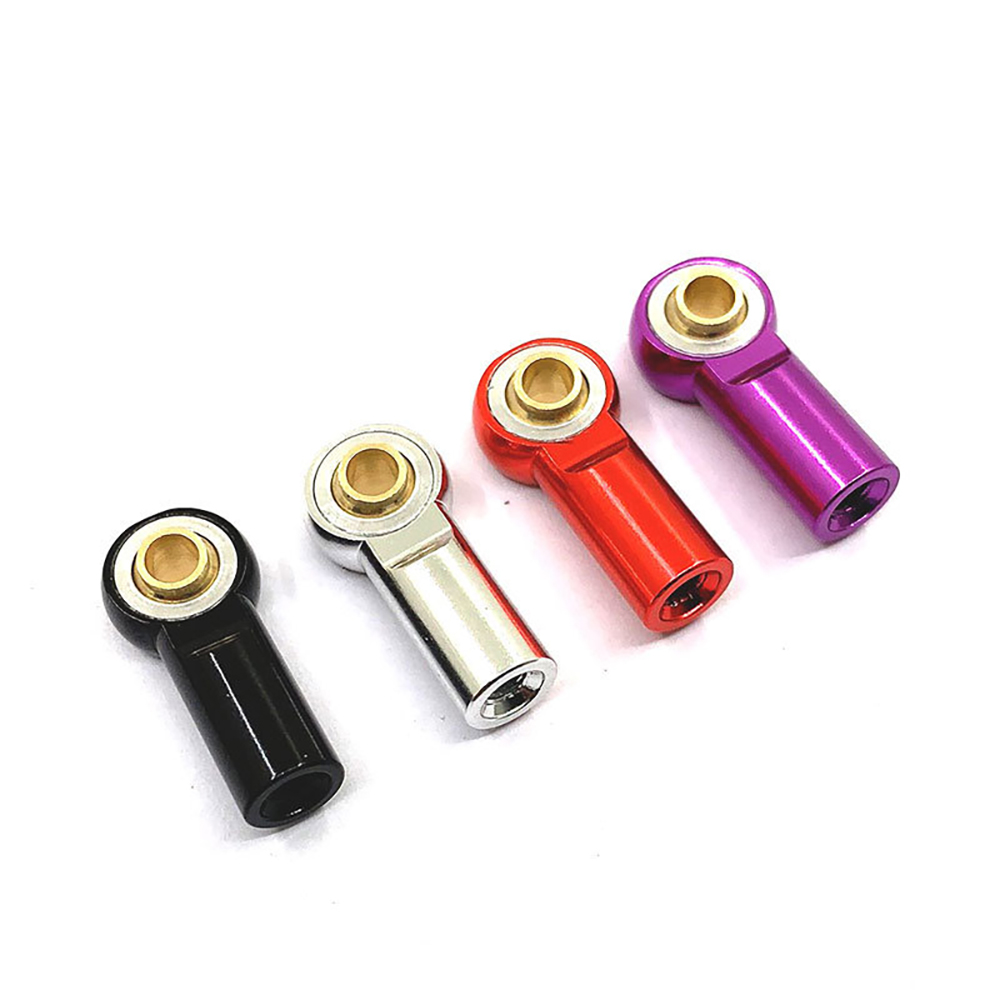 4PCSMetalM3AluminumLinkTieRodEndBallJointfor110CrawlerSCX10D90RacingRCCarParts-1996120-1