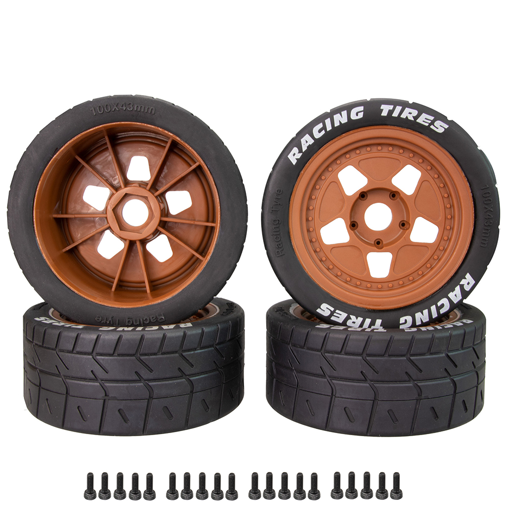 4PCSOffRoadTiresWheel17mmHexHubsfor17RCRacingCarArrmaInfractionFelonyZDKMRCCarParts-1998999-5