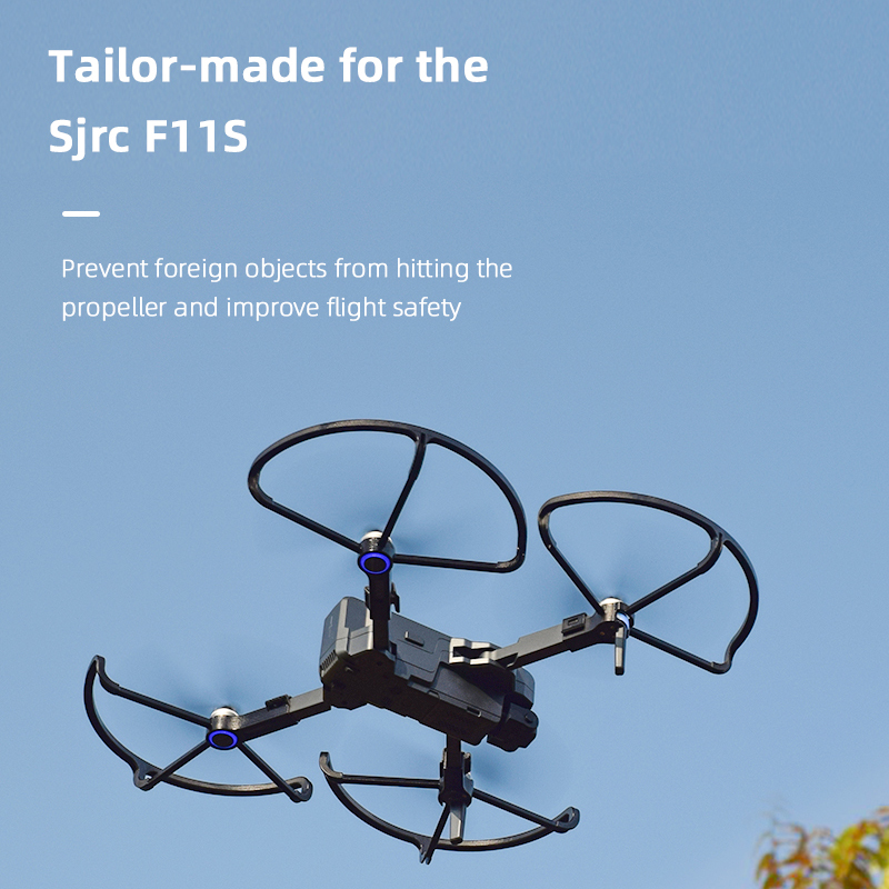 4PCSPropellerBladeProtectiveGuardCoverProtectorforSJRCF11S4KPRORCDroneQuadcopter-1949853-3