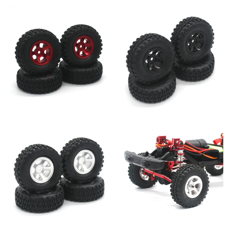 4PCSRCCarWheelTire7mmHexForJJRCC8801AustarAX8560TRX4M118RCVehiclesParts-2008908-1