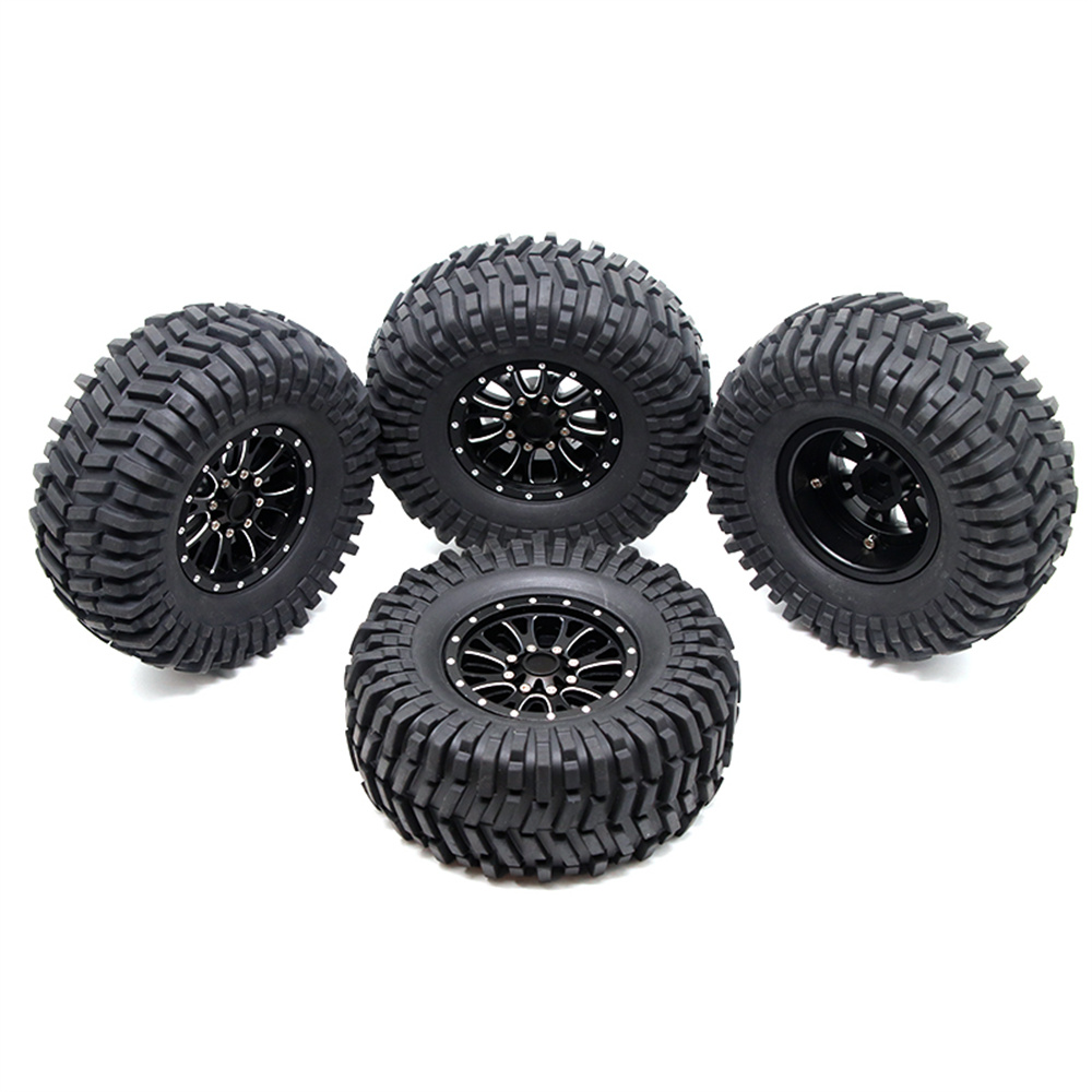 4PCSTiresMetalRimsWheel22inch12mmHexCrawlerSCX10TRX4TRX6YIKONGYK40824012RGT110RCCarVehiclesModelPart-1961085-2