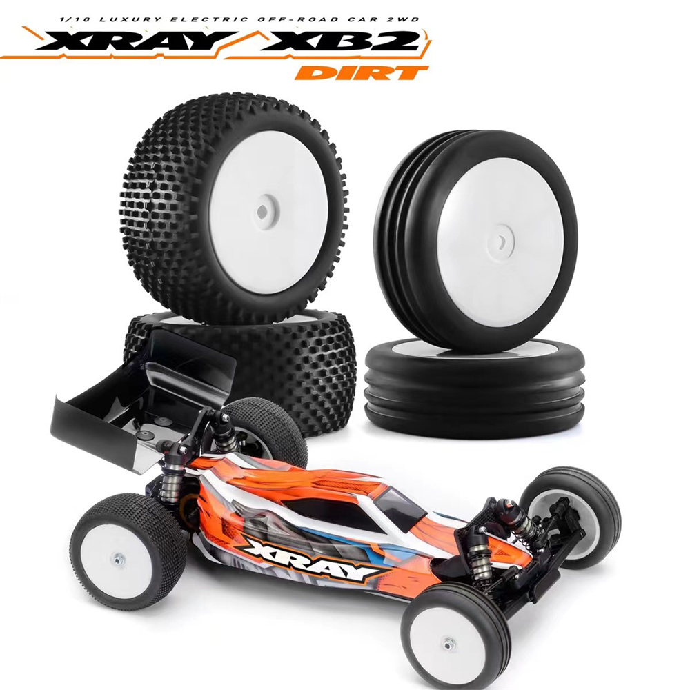 4PCSTiresWheels12mmHexOff-RoadforXRAYXB2DIRTSRX2SRX4BanditTeknoEB410yokomoyz4110RCCarVehiclesModelPa-1975616-1