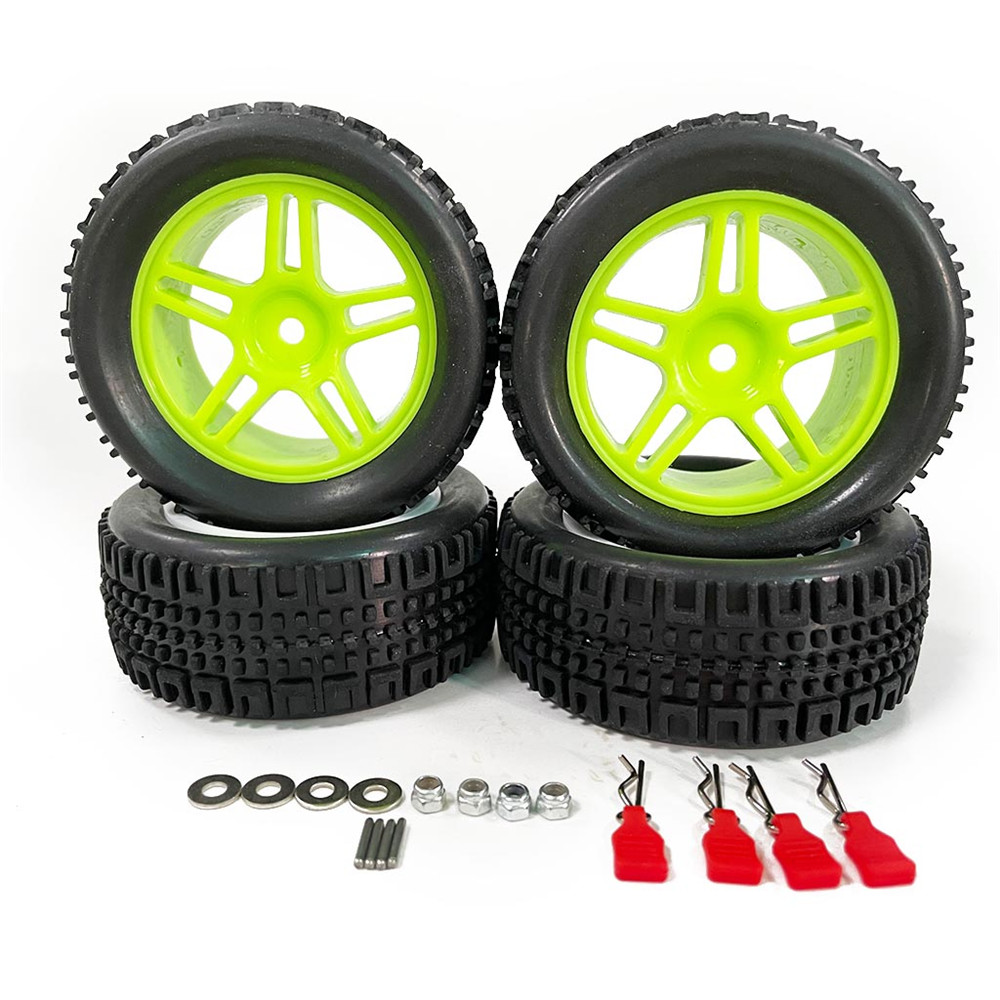 4PCSUpgradedLargerTiresWheels12mmHexforWltoys144001144010124017124018124019RCCarVehiclesModelParts-1889804-8