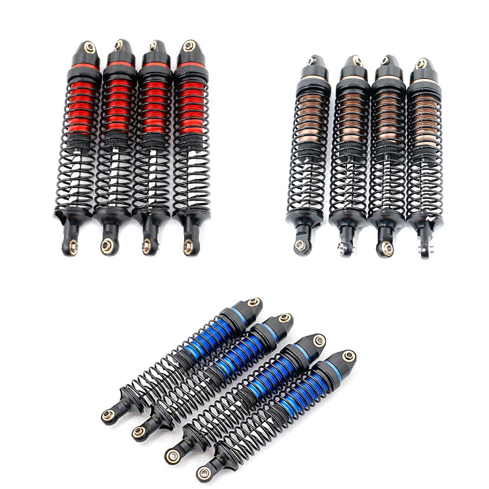 4PCSUpgradedShockAbsorberDamperOillFilledforTRX4TRX6SCX10IIIRGTYikongRacing40824083110RCCarsVehicles-1978815-2