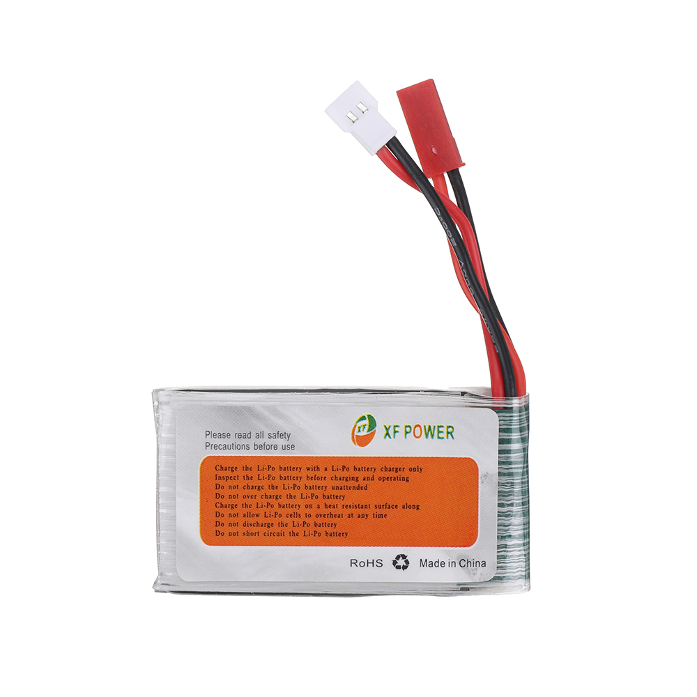 4PCSXFPOWER37V1200mAh25C1SLiPoBatteryJSTPlugwithBatteryChargerforRCDrone-1978496-6