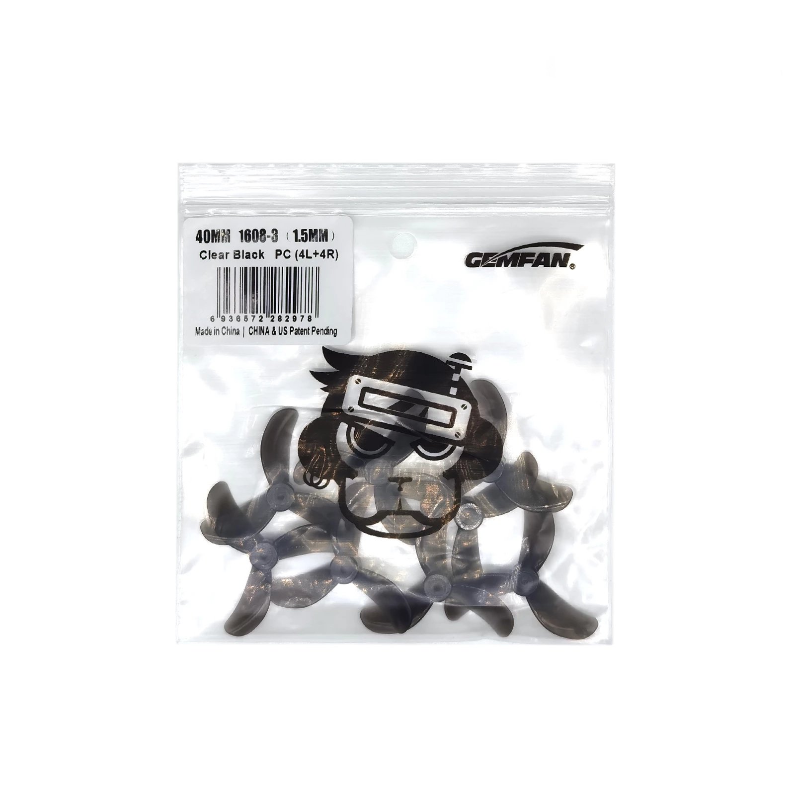 4PairsGemfan160840mm3-BladePCPropeller1mm15mmforFPVFreestyle1STinywhoopDrone-1977195-4