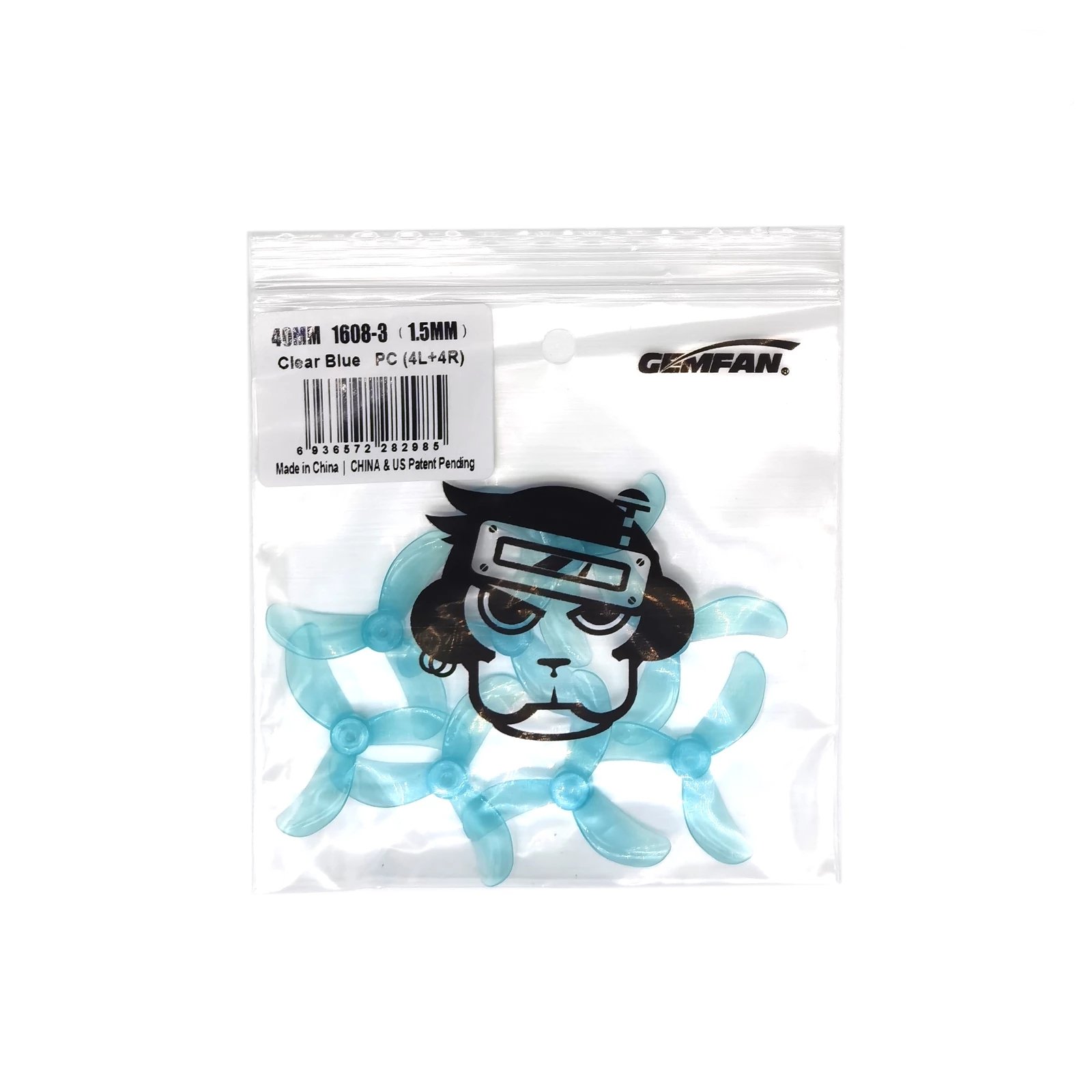 4PairsGemfan160840mm3-BladePCPropeller1mm15mmforFPVFreestyle1STinywhoopDrone-1977195-6