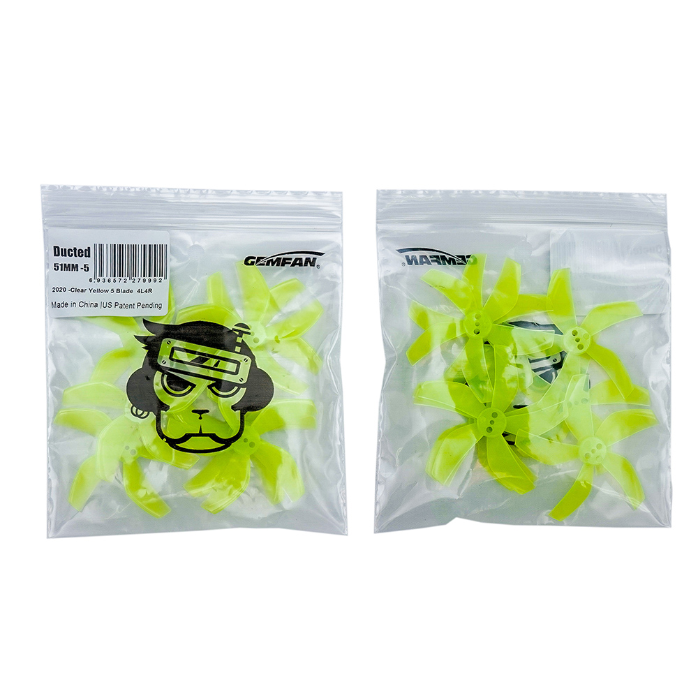 4PairsGemfanD5151mm5-BladeDuctedPropellerforCineWhoopFPVRacingRCDrone-1888010-8