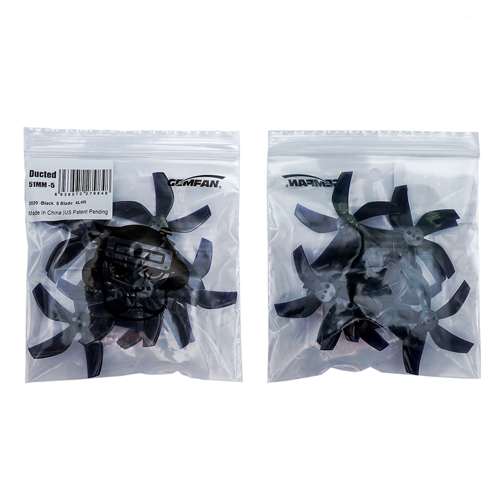 4PairsGemfanD5151mm5-BladeDuctedPropellerforCineWhoopFPVRacingRCDrone-1888010-9