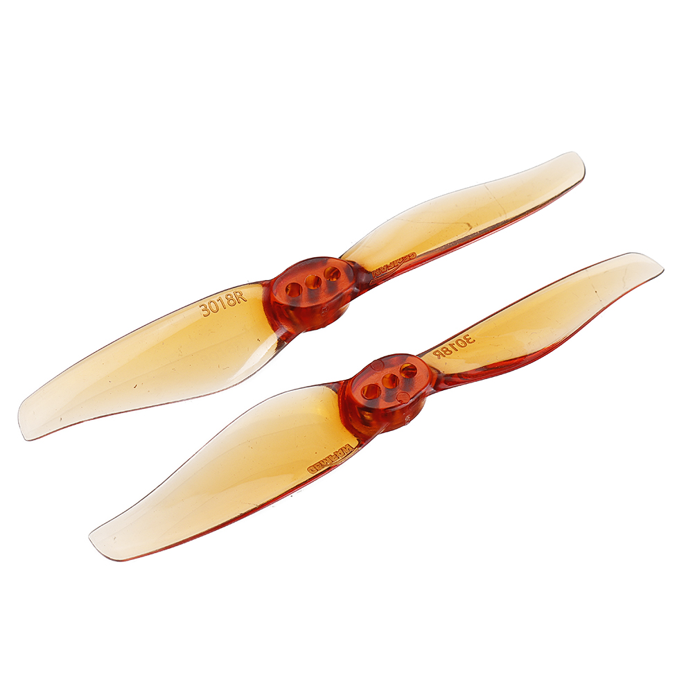 4PairsGemfanHurricane30183x183Inch2-BladePropeller2mmHoleTMountforRCDroneFPVRacing-1583755-1