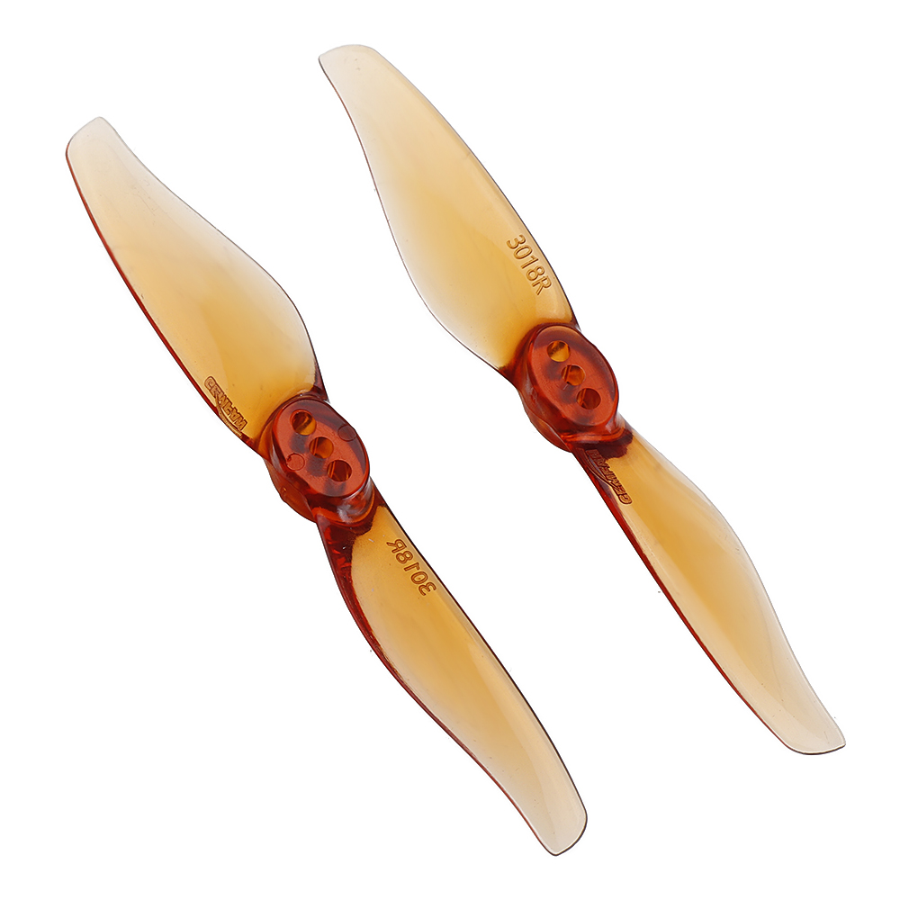 4PairsGemfanHurricane30183x183Inch2-BladePropeller2mmHoleTMountforRCDroneFPVRacing-1583755-2