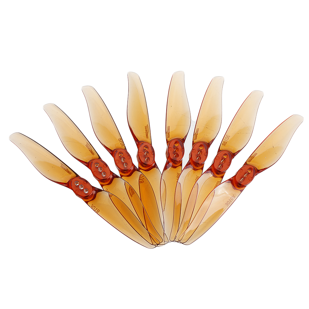 4PairsGemfanHurricane30183x183Inch2-BladePropeller2mmHoleTMountforRCDroneFPVRacing-1583755-5