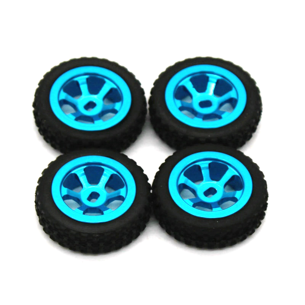 4Pcs128MetalRallyTireforWltoys284131K989K979RCCarVehicleModelsParts-1936475-1