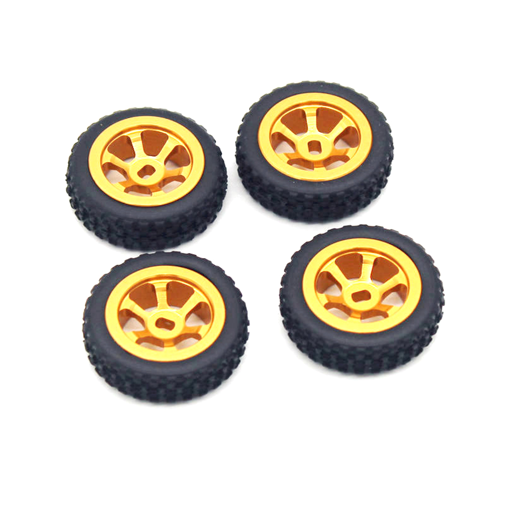 4Pcs128MetalRallyTireforWltoys284131K989K979RCCarVehicleModelsParts-1936475-4