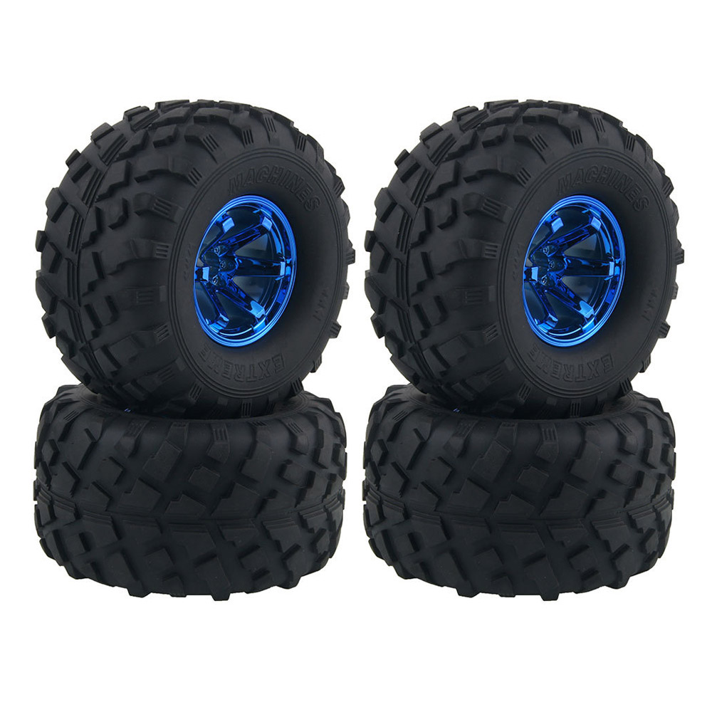 4PcsAustarWheelTiresPlasticWheelRimsfor110RCCrawlerHSPHPICarParts-1984683-1