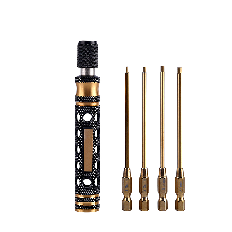 4in115202530mmTitaniumAlloyHexagonHeadScrewdriverToolKitforRCFPVDrone-1984261-1