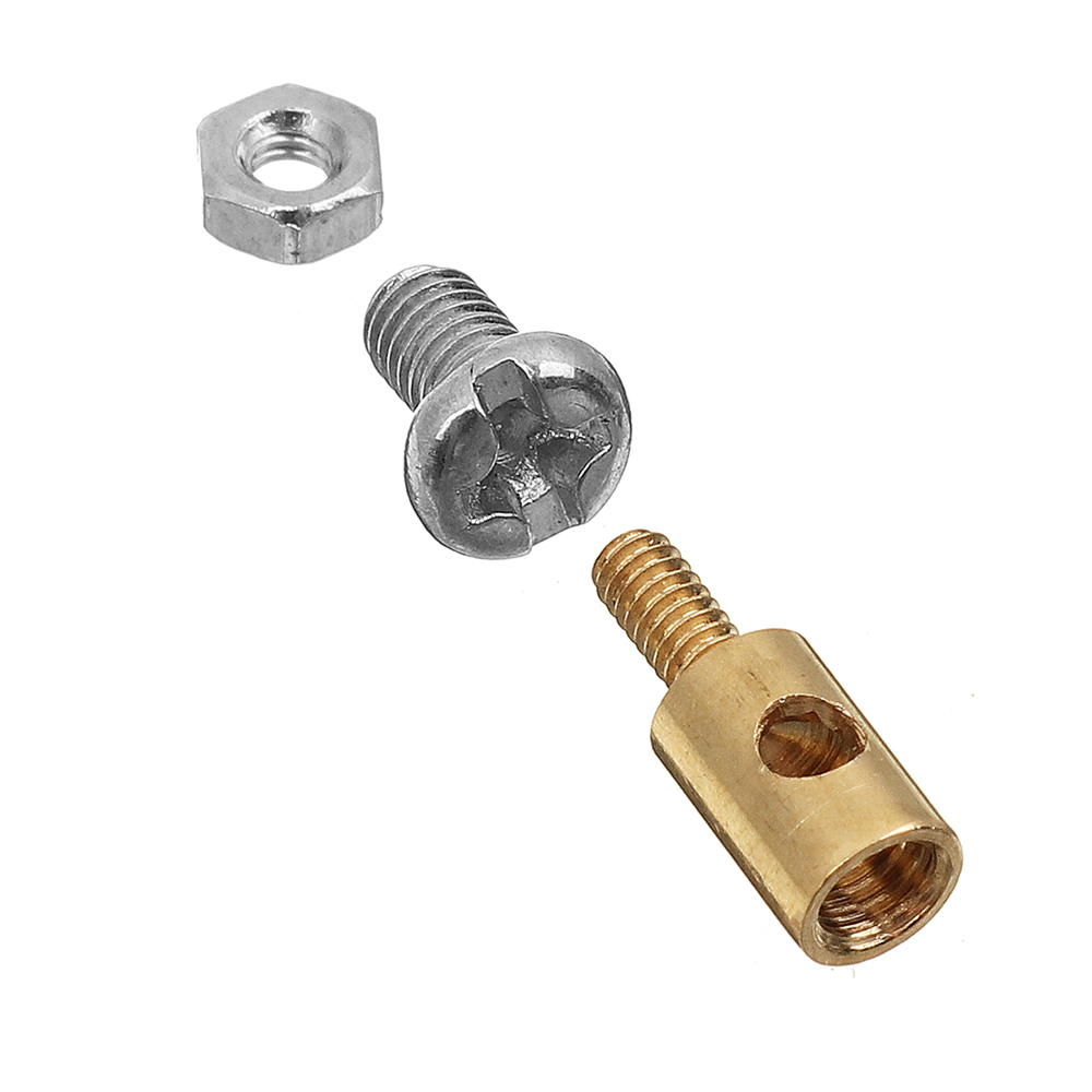 50PCS25mmAdjustablePushrodConnectorsLinkageStoppersForRCAirplane-1899281-6