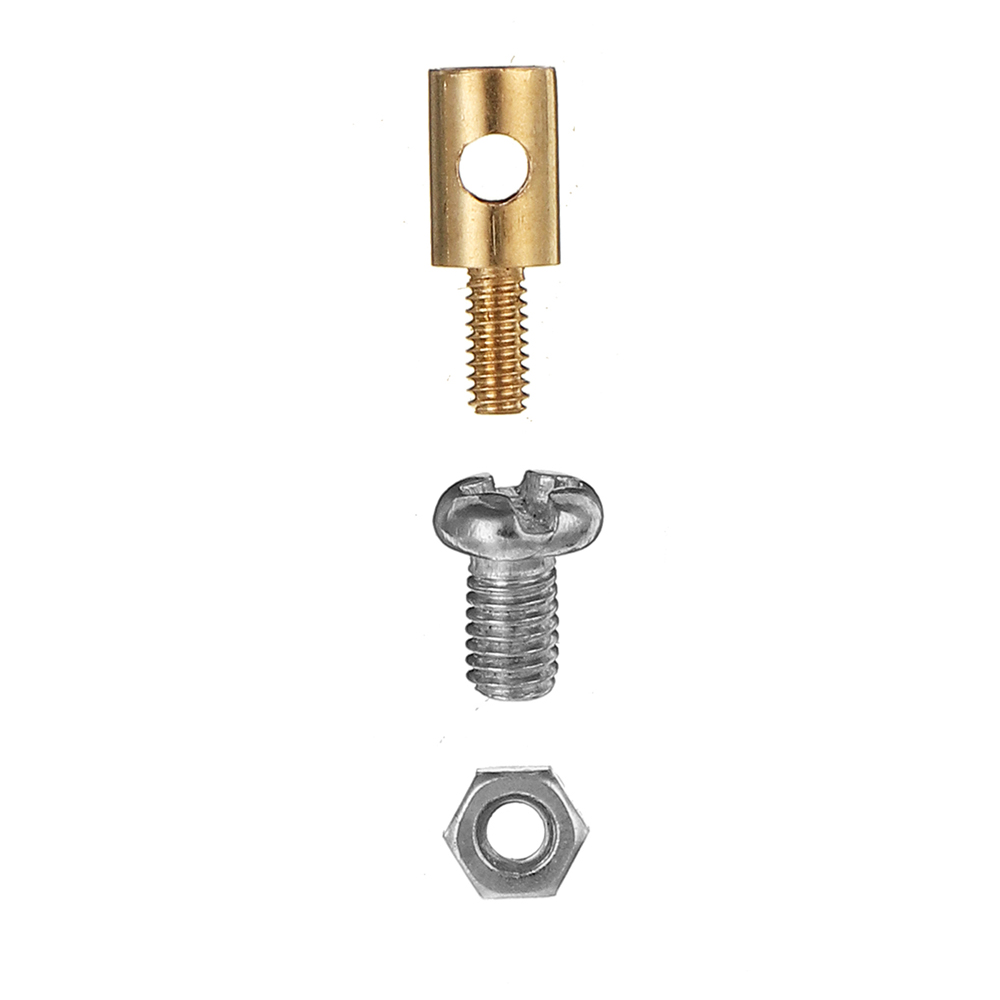 50PCS25mmAdjustablePushrodConnectorsLinkageStoppersForRCAirplane-1899281-7