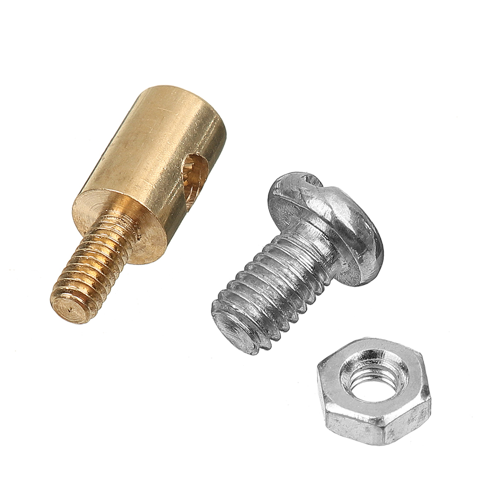 50PCS25mmAdjustablePushrodConnectorsLinkageStoppersForRCAirplane-1899281-8
