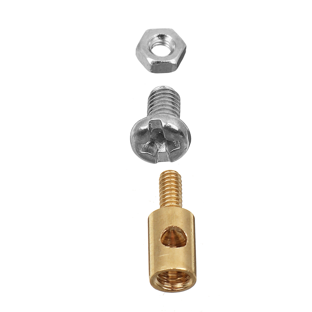 50PCS25mmAdjustablePushrodConnectorsLinkageStoppersForRCAirplane-1899281-9