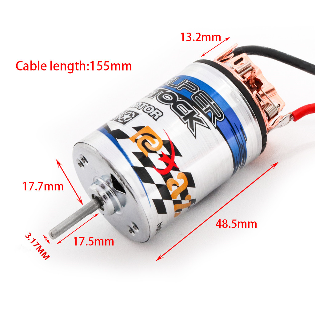 550BrushedMotorUpgradeWaterproof11T16T23T28T37Tfor110RCCarCrawlerAxialSCX10AXI0300790046RedcatGen8TR-2001086-5
