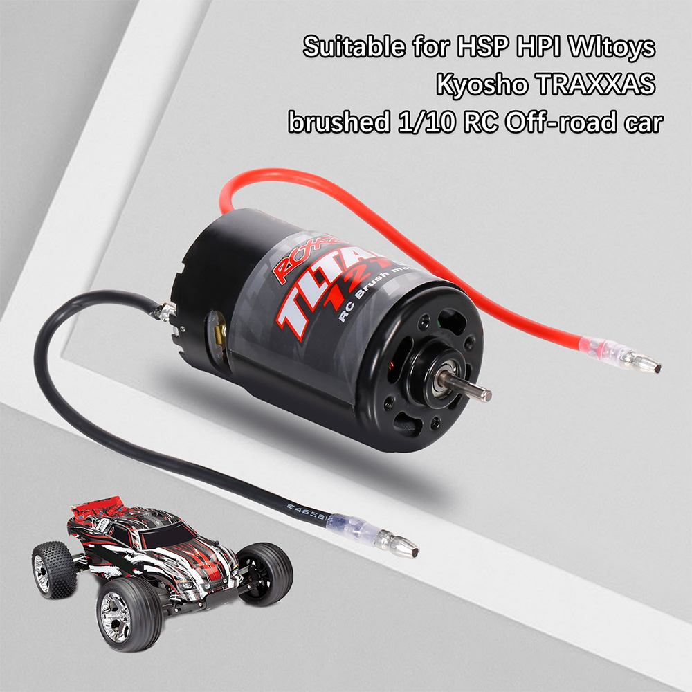 550RCBrushedMotor12T21T29T35Tfor110RCCarOff-roadCrawlerHSPHPIWltoysKyoshoTRX4TRX6RCSpareParts-1993962-2