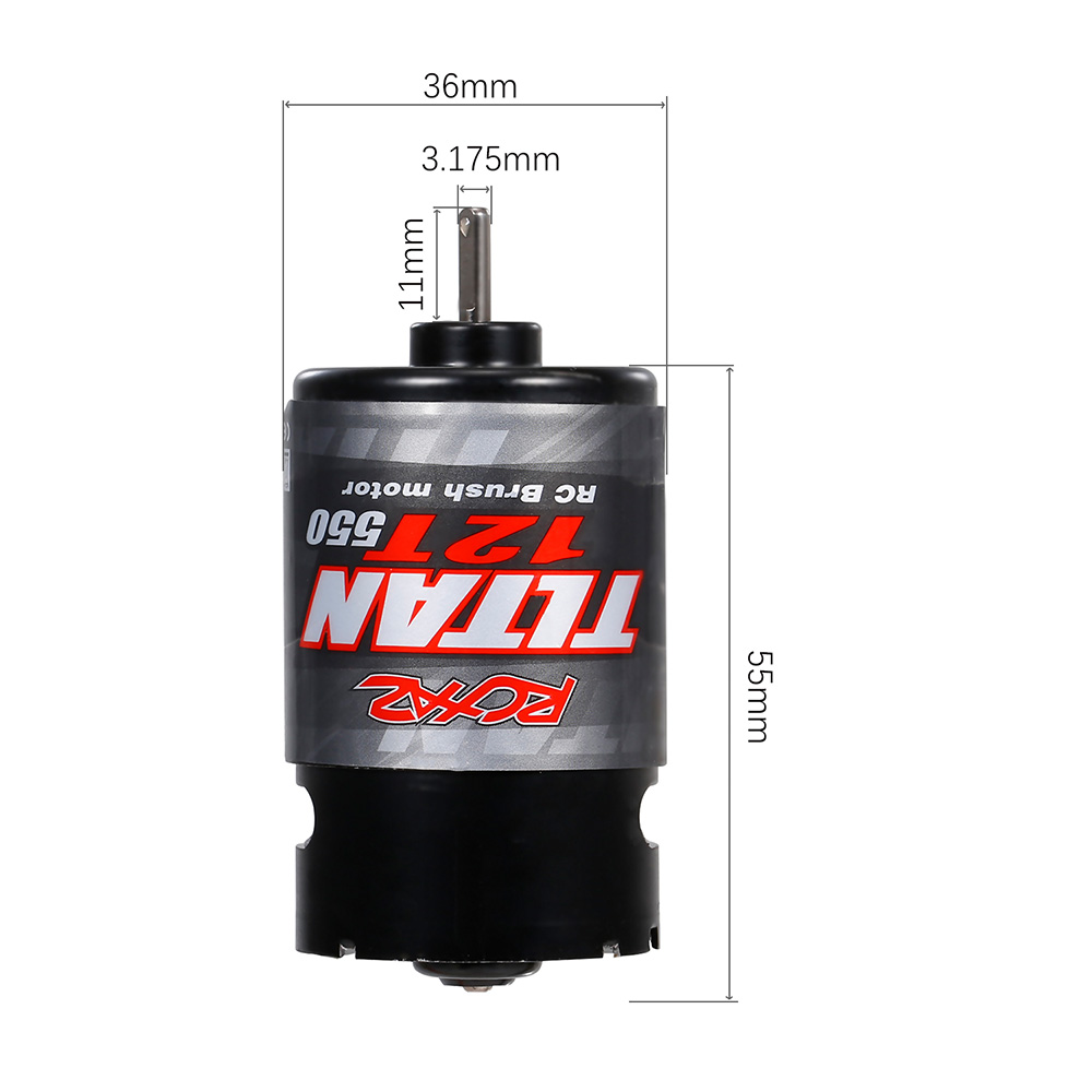 550RCBrushedMotor12T21T29T35Tfor110RCCarOff-roadCrawlerHSPHPIWltoysKyoshoTRX4TRX6RCSpareParts-1993962-4