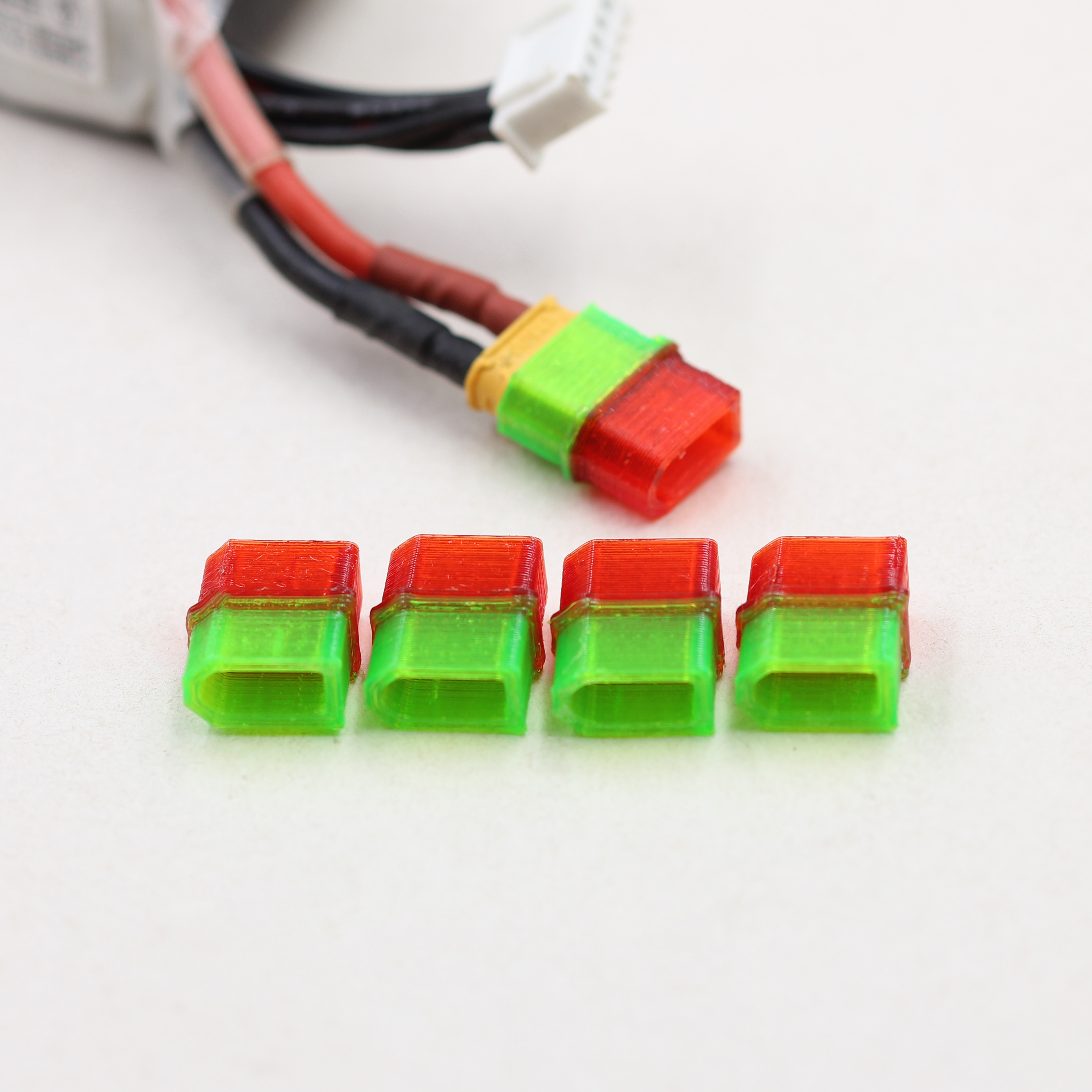 5PcsQY3DTPUAMASSXT30PlugConnectorProtectiveCaseCoverforRCFPVRacingDroneLipoBatterySparePart-1989211-1