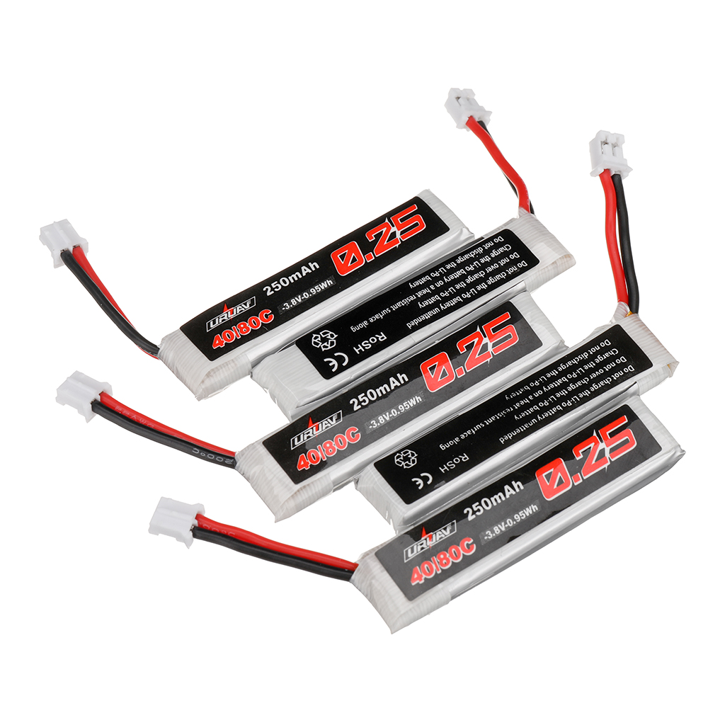 5PcsURUAV38V250mAh40C80C1SHV435VLiPoBatteryPH20PlugforRCDrone-1985645-4