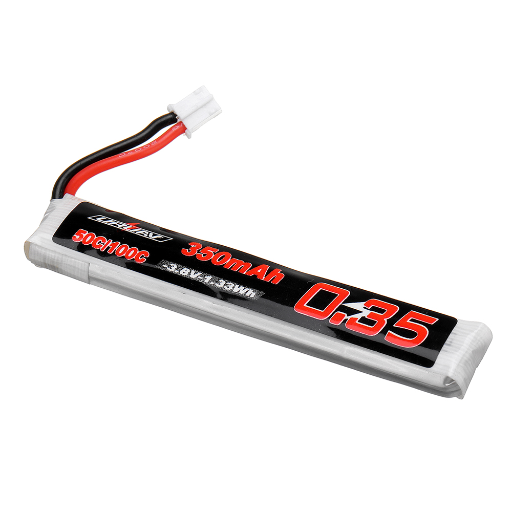 5PcsURUAV38V350mAh50100C1SLipoBatteryPH20PlugforRCRacingDrone-1745442-9